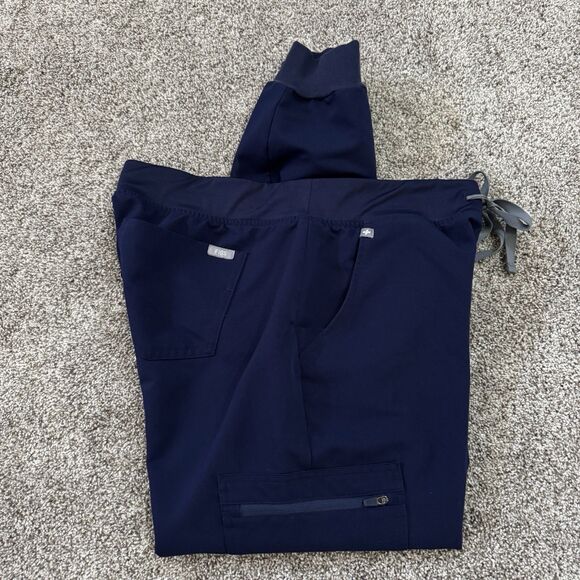 FIGS Zamora 2.0 Jogger Scrub Pants Navy Blue W18SW2005 PO 3641 Size Medium - Picture 7 of 12